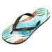 Buy Mnsruu Palm Pineapple Flip Flop Sandals - Colorful Oil Painting Home Slippers for Men & Women - Perfect for Travel Spa & Bedroom - Buy Online on GoSupps.com