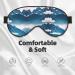Landscape with Mountains Print Double-Sided Eye Mask Soft and Light Blocking for Enhancing Sleep Quality - Buy Online on GoSupps.com