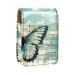 Lipstick Case Leather Lip Gloss Lipstick Organizer with Mirror Mini Lipstick Holder Bag Vintage Butterfly Piano Musical Note E848o6vvoc