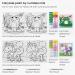 Arteza Kids Paint by Numbers Kit - Fairytale Canvas Painting Set for Developing Hand-Eye Coordination - 10x10 Inches - 24 Acrylic Paint Pots - Frog Theme - Buy Online on GoSupps.com