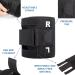 LOKFAM Compression Knee Brace for Knee Pain Relief - Sciatic Brace for Sciatica - Pressure Point Pad - 1 PCS - Buy Online on GoSupps.com