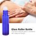 Buy 10ML Clear Glass Roll On Bottles for Essential Oils - Portable with Stainless Steel Balls - Ideal for Travel - Buy Online on GoSupps.com