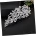 Ipetboom Side Comb Tiara Hair Accessories Bride Hair Accessory Prom Headpiece White Pearl Headband Crystal Hair Comb Headband Hair Combs Bridal Hair Comb Hair up Rhinestone Banquet Diamond - Buy Online on GoSupps.com