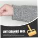 Toddmomy Cat Hair Remover Sticker - Handheld Lint Roller for Furniture & Clothes | Pet Hair Cleaning Tool | 18.5x10x5CM - Yellow - Buy Online on GoSupps.com
