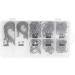 150PCS Strong High Carbon Steel Circle Hooks | Fresh & Saltwater Fishing Variety Sizes - #1 1/0 2/0 3/0 4/0 5/0 6/0 8/0 - Buy Online on GoSupps.com