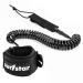 surfstar 10 Coiled SUP Leash, Paddleboard Ankle Leash Surfboard Leash, Stand Up Paddle Board Safety Ankle Strap