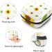 Sunflower Stripe Sanitary Napkin Storage Bag | Menstrual Cup Pouch & Makeup Organizer - Color 6 - Buy Online on GoSupps.com