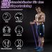 Buy Fitness Straps & Resistance Bands (5-100LB) - Ideal for Strength Training Pilates Physiotherapy & Yoga | Perfect for Men & Women - Buy Online on GoSupps.com