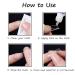 Geeker Chip 500 Pcs Acrylic Artificial Nails - French Ballerina Nail Tips in Clear Box - 10 Sizes Women - 500 Pack - Buy Online on GoSupps.com