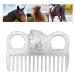 Voluxe Durable Polishing Technology Horse Comb & Cattle Knot Comb | Premium Pet Grooming Tool for International Shipping - Buy Online on GoSupps.com