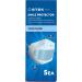 STEK Smile Protector 5EA Clear face mask for adults Anti fog 1 week Reusable See Through Masks (Navy) - Buy Online on GoSupps.com
