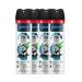 ABOVE Neymar Jr - 72 Hours Derma Clinical Antiperspirant Deodorant Set for Men - Dry Spray Protects Against Sweat and Body Odor - Delivers Instant Freshness - Alcohol and Stain Free - 4 pc Neymar Jr Men 5.07 Fl Oz (Pack of 4)