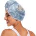 Buy Blue Sea Starfish Hair Towel 2 Pack - Super Absorbent Quick Dry Hair Turbans for Women & Girls - Buy Online on GoSupps.com