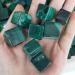 7pcs Beautiful Malachite Tumble Stones Polished Ice Cube StoneStone As Gift Can be Used for ningxiao - Buy Online on GoSupps.com