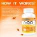 CoQ10 200mg Softgels - Antioxidant Supplement for Energy | 100 Count 50 Days Supply - Boost Your Health - Buy Online on GoSupps.com