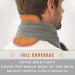 UNCN Neck Heating Pad 29 * 6.6 for Neck Pain Relief - Washable Cover, Microwavable Wraps for Shoulders, Thermacare Heat Pack for Headache - Cordless & Portable - Grey - Buy Online on GoSupps.com