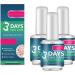3 jours de soin des ongles traitement fongique des ongles traitement fongique extra fort r paration des ongles d color s et endommag s (3 pi ces) 16 ml (Lot de 1)