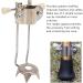 Cane Tips for Ice Anti Slip Cane Tips Stainless Steel 5 Claws Hiking Attachment Walking Cane Accessories for Walking Sticks Trekking Pole Crutche - Buy Online on GoSupps.com