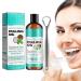 Ayurvedic mouthwash with coconut & peppermint oil for fresh breath tooth whitening and healthier teeth 8 fl.Oz - natural mouthwash for use at home in the office or when traveling