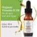 Organic Vitamin E Oil | 100% Pure Natural Serum for Skin & Hair | 15000 IU, Non-GMO, Vegan | Handmade in SC, 0.5 Fl Oz - Buy Online on GoSupps.com