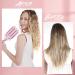 25mm Wave Iron for Hair | 3-Barrel Ceramic Curling Iron with Adjustable Temperature - Quick Heating Rose Pink Waves for All Hair Types - Buy Online on GoSupps.com