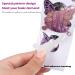 Kaluroil 200 PCs Nail Stencils - Self-Adhesive Violet Butterfly Designs for Gel & Artificial Nails | Nail Extension Accessories - Buy Online on GoSupps.com