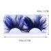 FRCOLOR Blue False Eyelashes - Dramatic Cosplay & Halloween Costume Eyelashes - 1 Pair for Stunning Performance - Buy Online on GoSupps.com