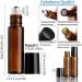 Shengo 10ml Roll-On Glass Bottles Set | 20 Essential Oil Bottles with Funnel Syringe & Sticker - Perfect for DIY | International Shipping - Buy Online on GoSupps.com