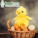 Deluxe Paws Plush Eco Toy - Cuddly Chick | 100% Recycled Materials - Buy Online on GoSupps.com
