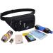 Buy Ariineer Waterproof Bunkbag - Plus Size Hip Bag for Travel & Sports - Unisex Running & Belly Pocket in Black - Buy Online on GoSupps.com