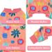 KYEESE Sunflower Print Dog Pajamas for Small Medium Dogs - Soft & Stretchable Onesie for X-Large Dogs - Buy Online on GoSupps.com