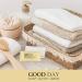 Good Day Hand and Facial Soap 0.85 oz - 50 White Bars | Moisturizing Travel Size Bulk Soap - Ideal for Hotels, Rentals, Charity Donations and Spas - Buy Online on GoSupps.com