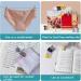 6 Pack Cat Snack Clips - Anti-Slip Strong Metal Spring Versatile Food Pocket & Document Holder - White - Buy Online on GoSupps.com