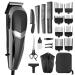 Vetmor Hair Clipper Beard Trimmer Men Trimmer Shaver Hair Clipper Hair Trimmer EU-220V Black