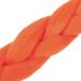 MapofBeauty Afro Jumbo Braid Hair 24/60cm Synthetic Extensions in Fluorescent Orange - Buy Online on GoSupps.com