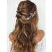 Bridal Pearl Crystal Hair Pins - Wedding Hair Accessories for Women & Girls (Pack of 3) - Buy Online on GoSupps.com