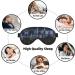Buy Aerial Night View Hong Kong Print Unisex Eye Mask | Soft Travel Sleep Shade for Yoga & Shift Work - Buy Online on GoSupps.com
