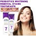 7 Pro Strong Whitening Toothpaste 7 Pro Intense Whitening Toothpaste 7 Pro Deep Whitening Toothpaste with 7 Probiotics Get a Brighter Smile (2 pcs) - Buy Online on GoSupps.com