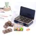 Weekly Pill Organizer for 7 Days | Travel Double-Sided Pill Box | 3 Times a Day Medicine Organizer | Vitamin & Fish Oil Holder - Buy Online on GoSupps.com