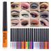 Matte Liquid Eyeliner Set - 12 Colors, Waterproof & Long Lasting for Women/Girls - Buy Online on GoSupps.com