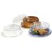 Polycarbonate Plate Cover 9.37 Diameter x 2.56 Height - Clear (Case of 12) | CFS 190007 - Buy Online on GoSupps.com
