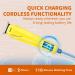 HTC Hair Clippers for Men - All-in-One Electric Razor & Beard Trimmer Cordless Quick Charging User-Friendly (Yellow) | Shop Internationally - Buy Online on GoSupps.com
