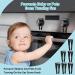 6 Pieces Black Stove Button Child Lock - Baby Safety Protection for Rotary Buttons - Easy Installation without Dismantling - Buy Online on GoSupps.com