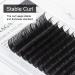NAGARAKU Individual Eyelash Extensions - 0.07 L Curl, 7-15mm Mix Tray, Classic Faux Mink - Buy Online on GoSupps.com