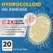 Bladder Pavement Heel Cushions (20 Pieces) - Invisible Hydrocolloid Gel for Pain Relief in Toes Forefoot & Heel - International Shipping Available - Buy Online on GoSupps.com