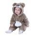 Doladola Unisex Baby Spring Autumn Animal Romper Baby Boys Girls Flannel One Piece Pyjamas 3 5-4 5 Years Koala