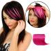 Buy Battnot Dutt Hair Part Clip-in Fringe Extension for Women - Hot Pink (10x14cm) - High Temperature Fiber Soft Wigs - Buy Online on GoSupps.com