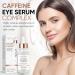 Caffeine Eye Serum - Anti-Aging Eye Cream for Wrinkles, Bags, and Dark Circles - Buy Online on GoSupps.com