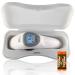 Baby Thermometer - Non-Contact Forehead Infrared Digital Thermometer + Plastic Case by Zoe+Ruth. Accurate Professional Medical Fever Alert System with Instant Results. Best for Baby, Toddlers & Adults