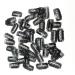 TIHOOD 100PCS U-Shape Metallic Wig Clips with Silicon Rubber - Small Size Black - Buy Online on GoSupps.com